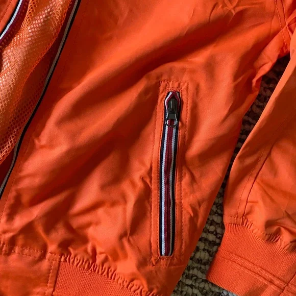 U.S. Polo Assn. orange jacket - Picture 6 of 6